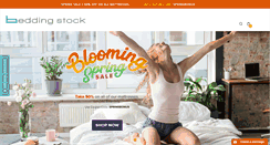 Desktop Screenshot of beddingstock.com